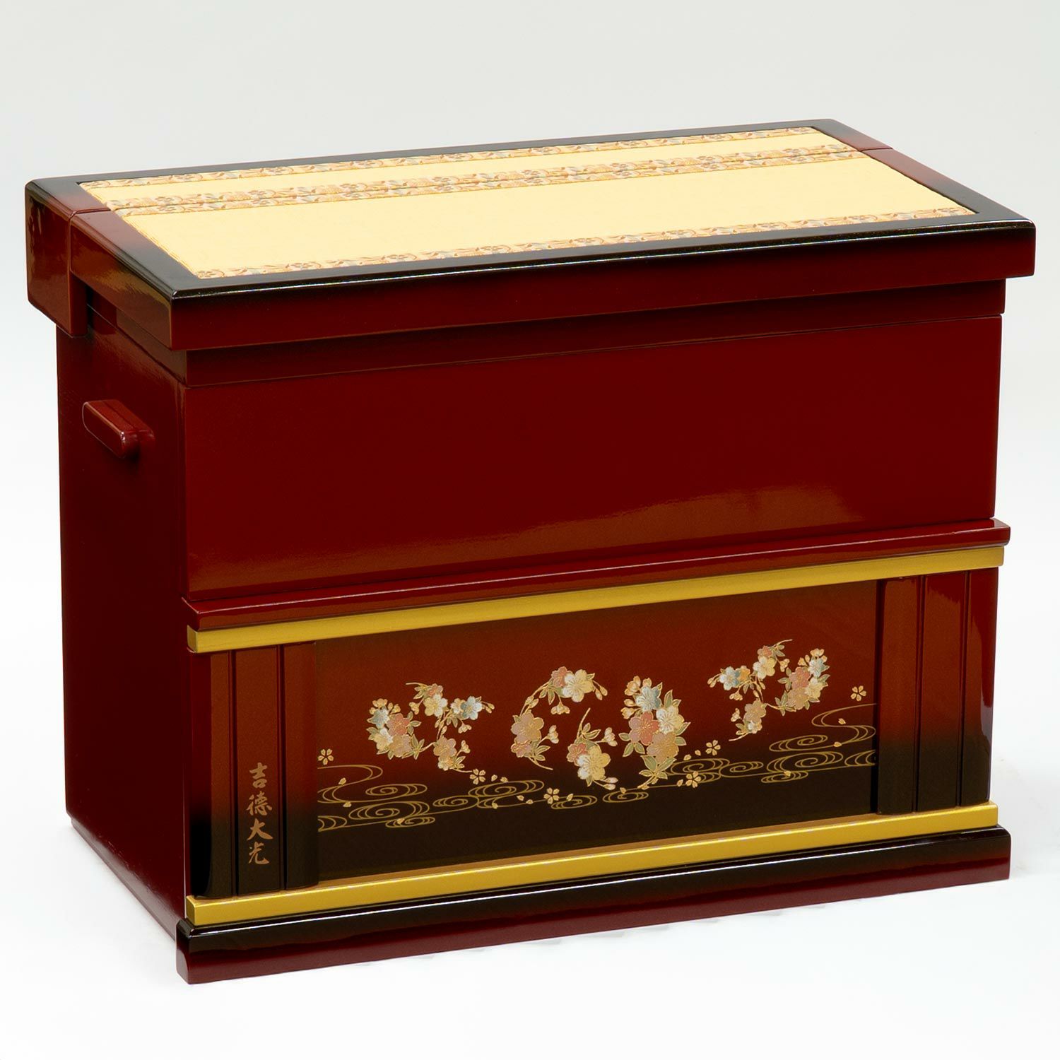 雛人形】小三五親王小芥子官女五人収納箱飾り 花ひいな 春彩 | 雛人形