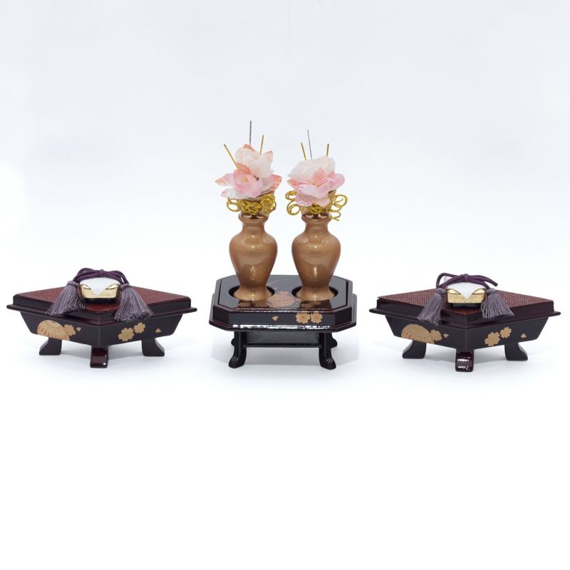 雛人形】小三五親王柳官女五人収納箱飾り 春窓雛 | 雛人形（ひな人形