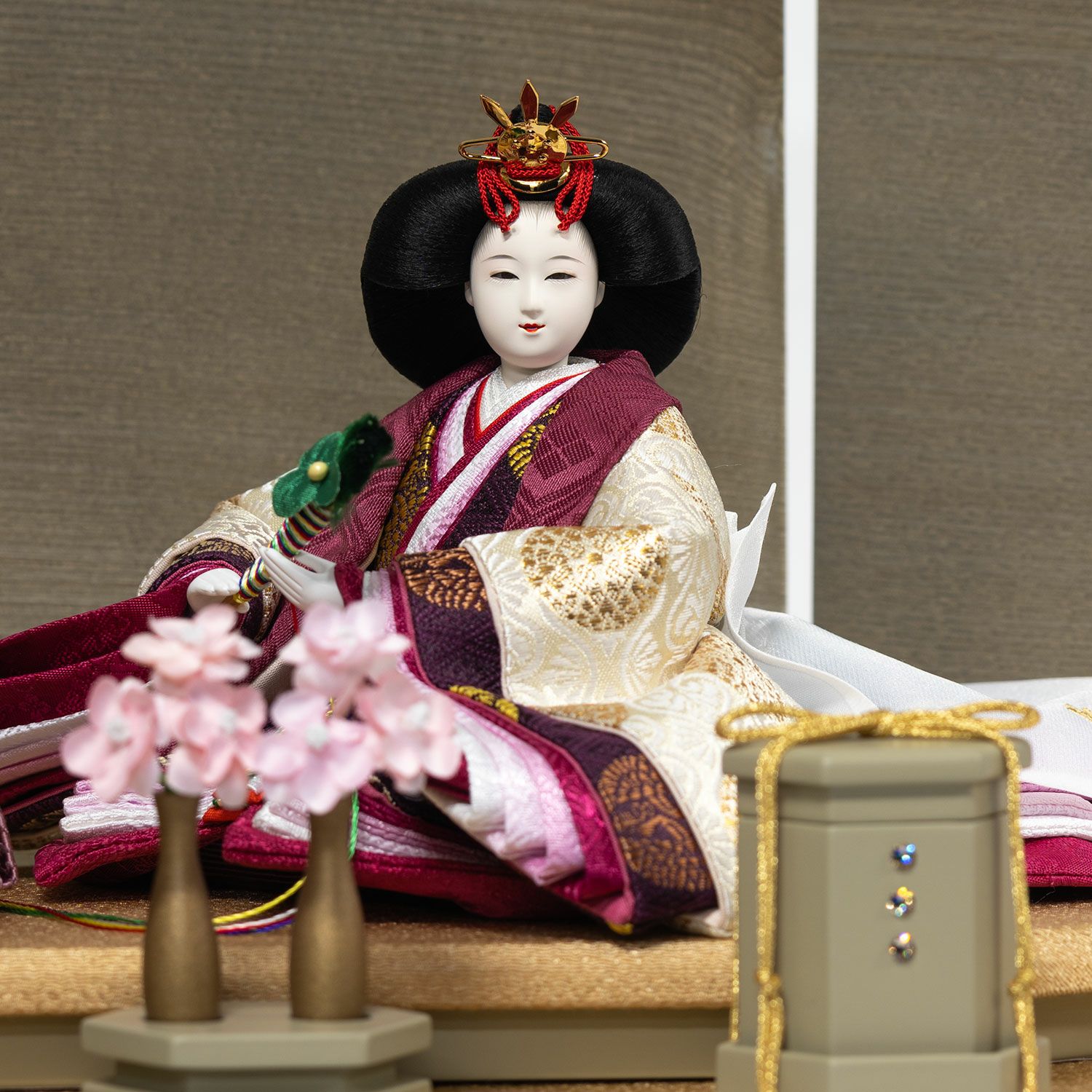 雛人形】ケース入り芥子親王飾り 秋葉聡作 かぐや | 雛人形（ひな人形