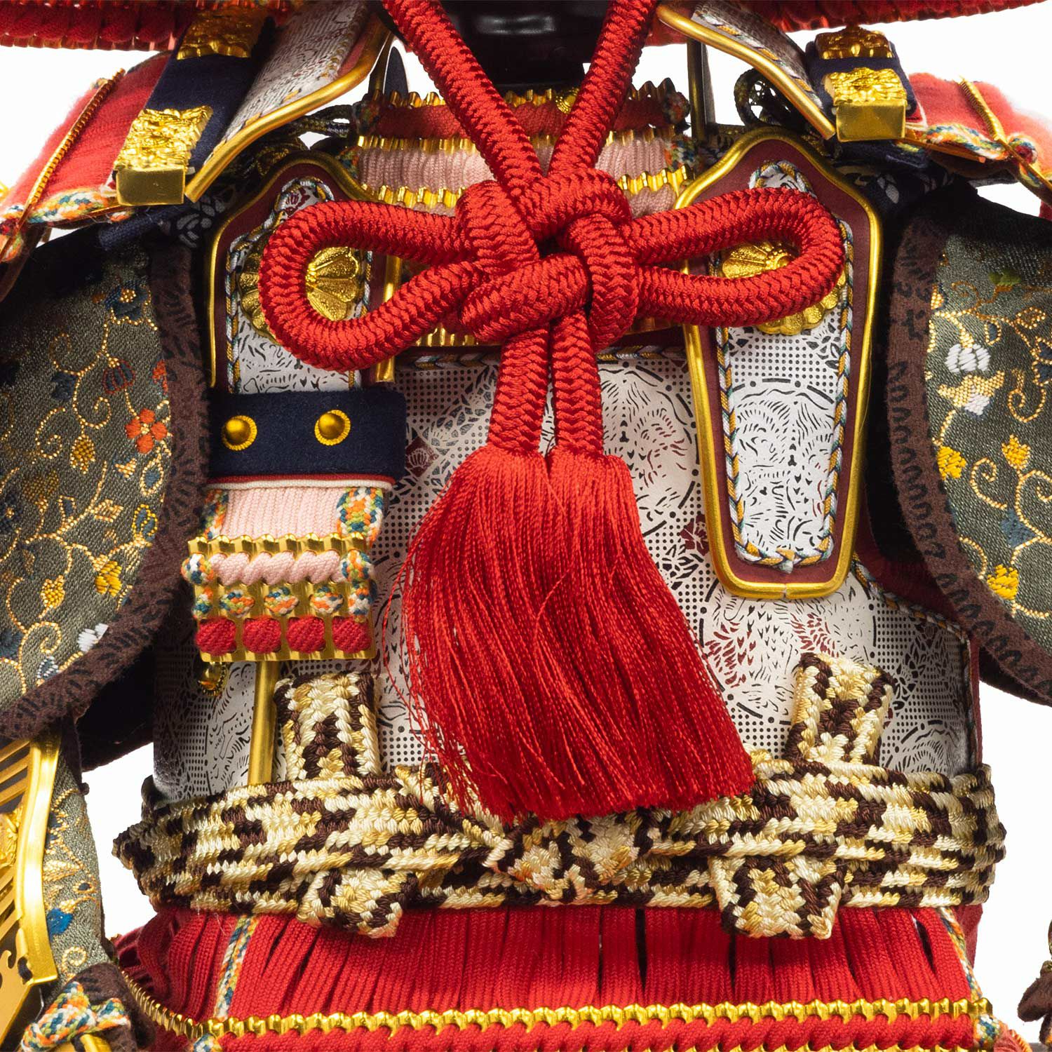 五月人形】正絹紅匂縅 鎧7号床飾り 雄山作 | 雛人形（ひな人形）・五