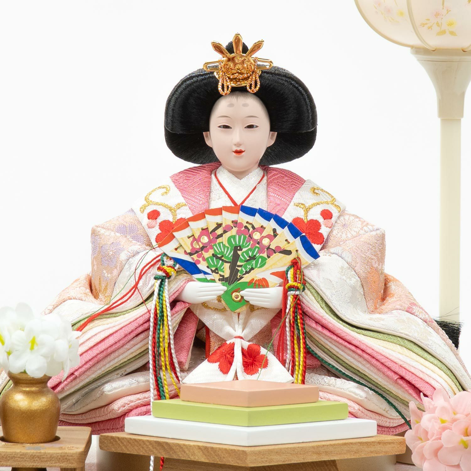 ケース入り雛人形。 雛人形】ケース入り小三五親王飾り | 雛人形（ひな人形）・五月人形の