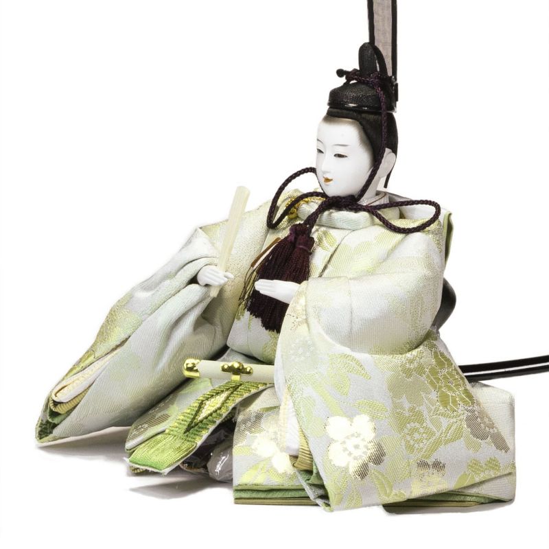 【まこちゃん！】収納箱 親王台 雛人形 ひな人形 お雛様 節句人形　吉徳 楽天市場】雛人形 コンパクト 三段収納飾り 芥子親王 柳官女 五人揃い