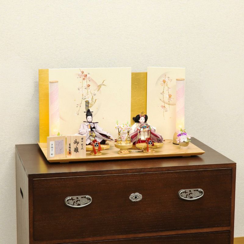 雛人形】柳親王飾り 柴田家千代作 | 雛人形（ひな人形）・五月人形の