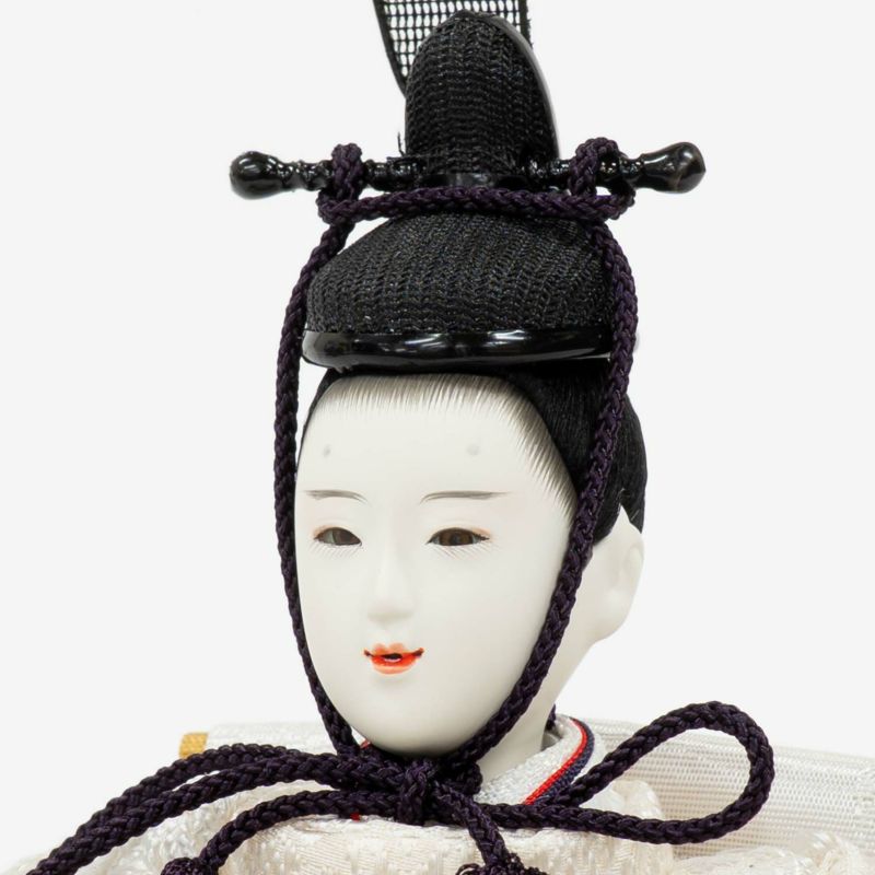 ぺたんこ雛人形★江戸縮緬 雛人形】芥子親王飾り 江都みやび | 雛人形（ひな人形）・五月人形の