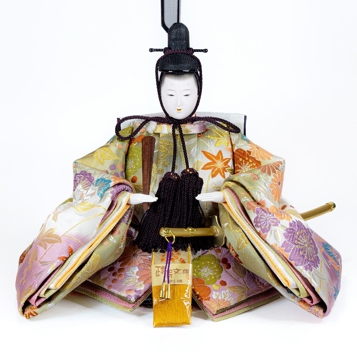 官女　雛人形　京雛 雛人形】京十番親王五寸官女五人飾り 江都みやび 春窓雛 | 雛人形