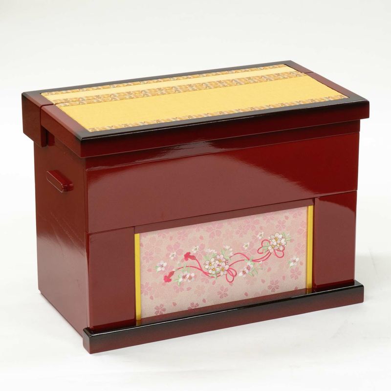 雛人形】小三五親王小芥子官女五人収納箱飾り | 雛人形（ひな人形