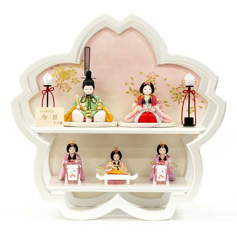 雛人形】木目込五人飾り 柿沼東光作 | 雛人形（ひな人形）・五月人形の