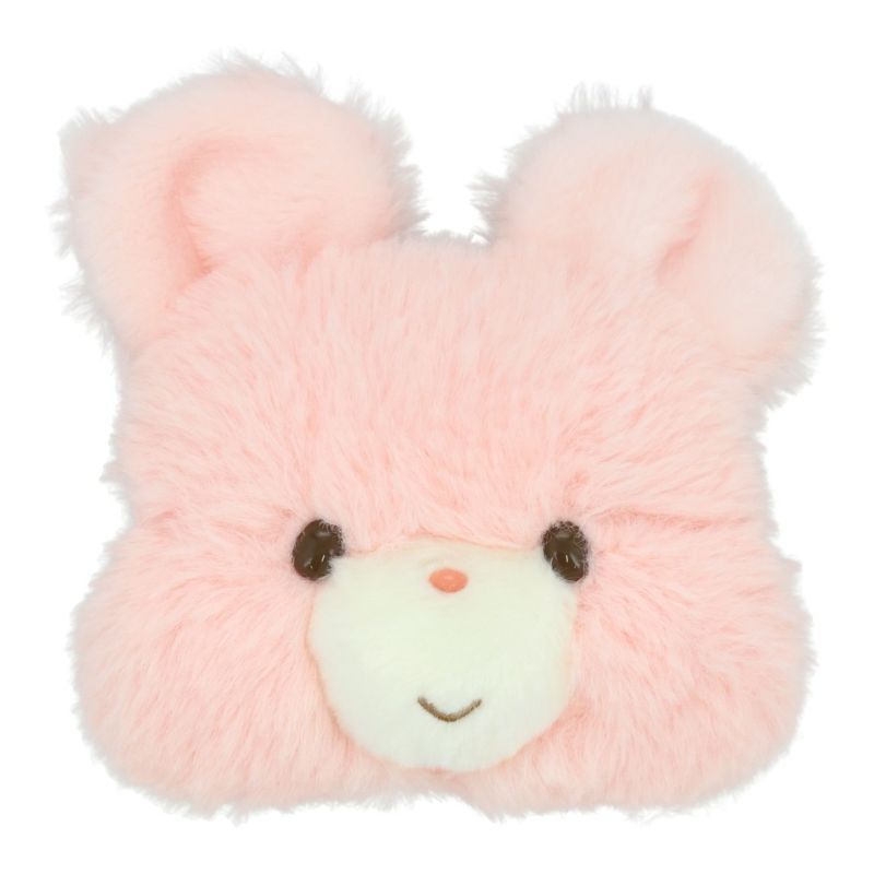 よしとくぬいぐるみ　キューピッピ 展示風景】 1980年代「Qピッピ」 くすみピンクのボディに、つぶらな瞳